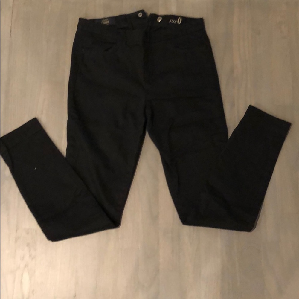J. Crew black Dannie pants size 0
